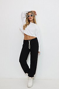 מכנס פוטר שרוך מכנס פוטר שרוך