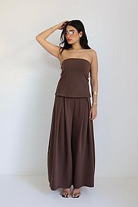 חליפה סטרפלס חליפה סטרפלס